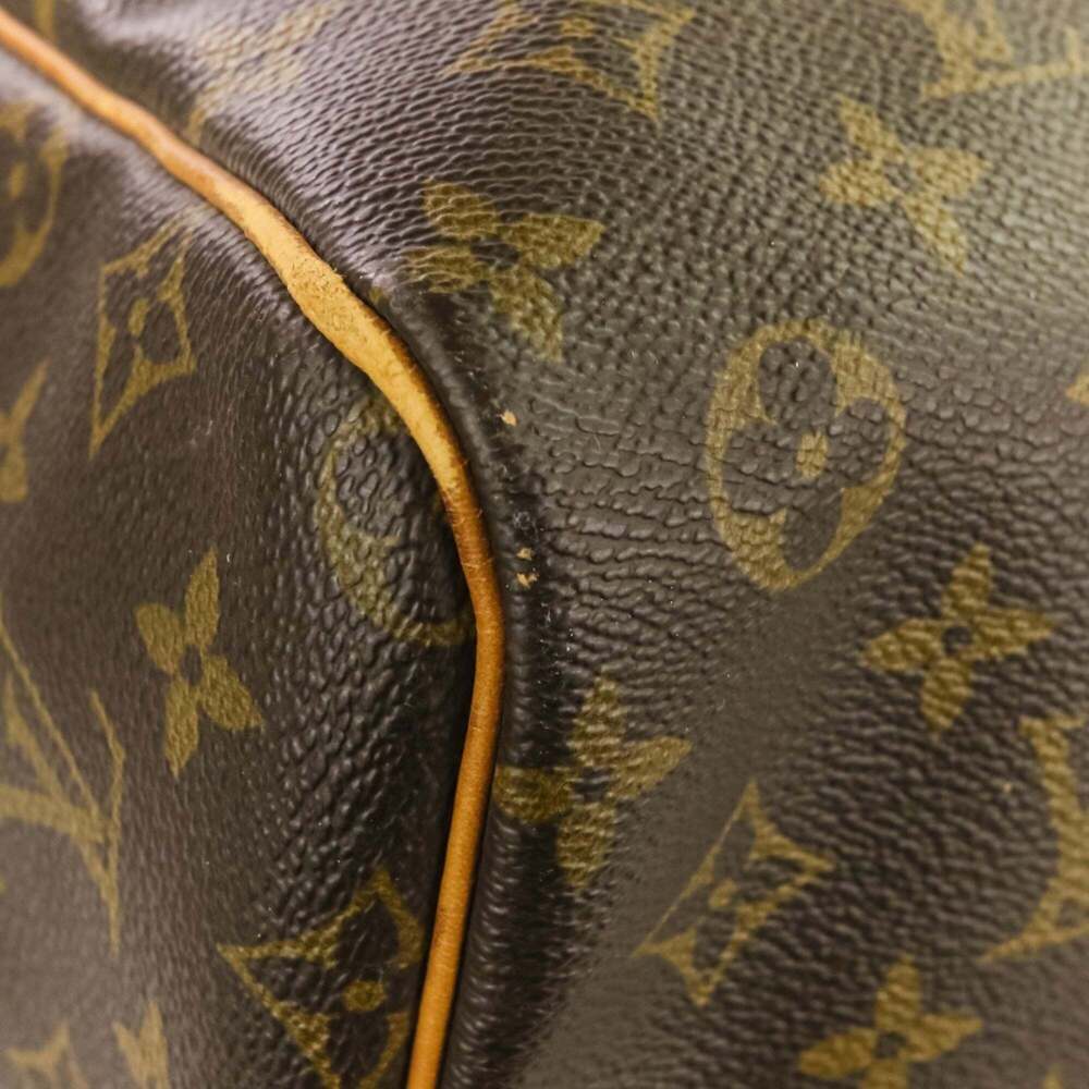 LOUIS VUITTON Authentic Brown Monogram Keepall 60 Boston Bag - Picture 11 of 14
